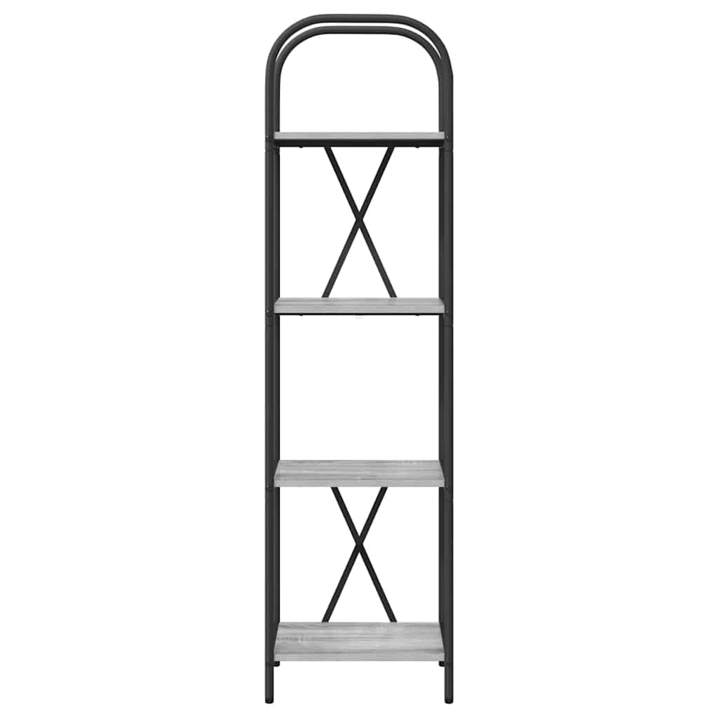Boekenkast Grijs Sonoma 40 x 30 x 146 cm Bewerkt hout