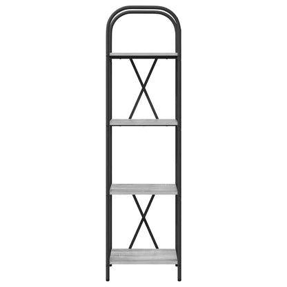 Boekenkast Grijs Sonoma 40 x 30 x 146 cm Bewerkt hout