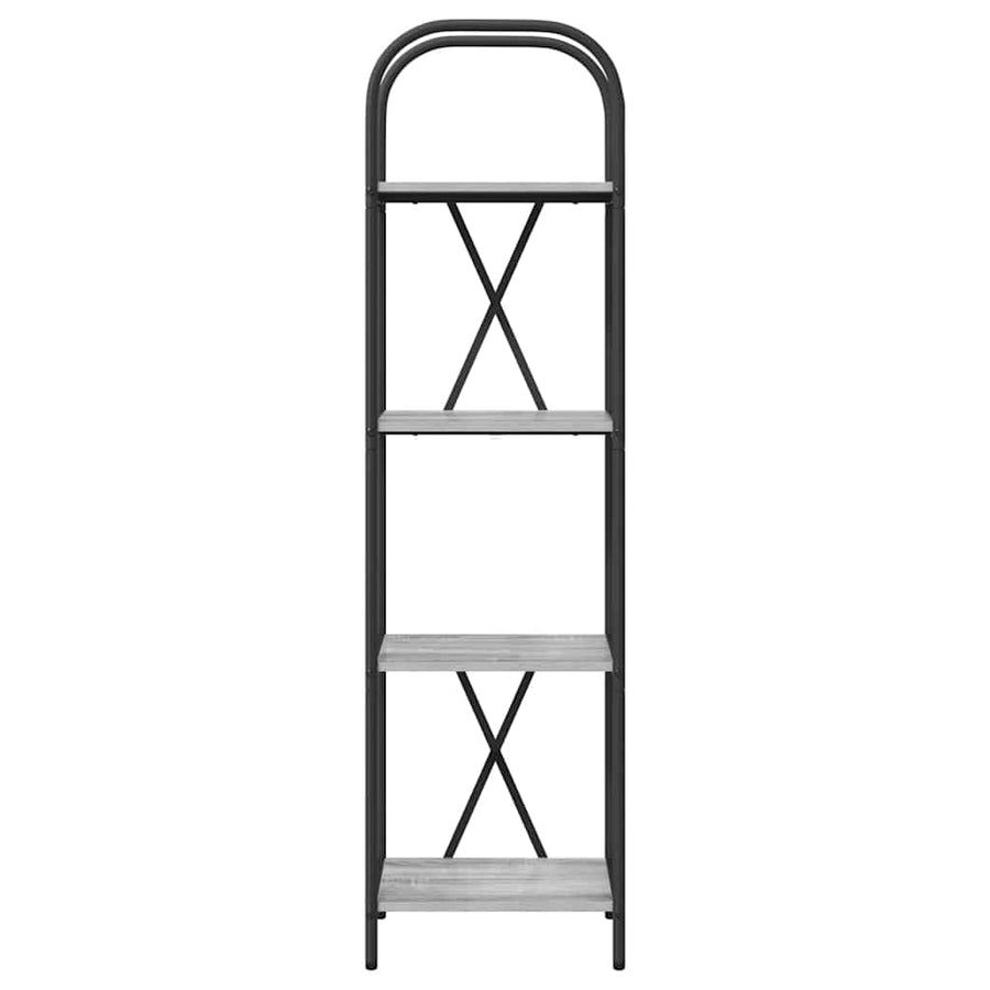 Boekenkast Grijs Sonoma 40 x 30 x 146 cm Bewerkt hout