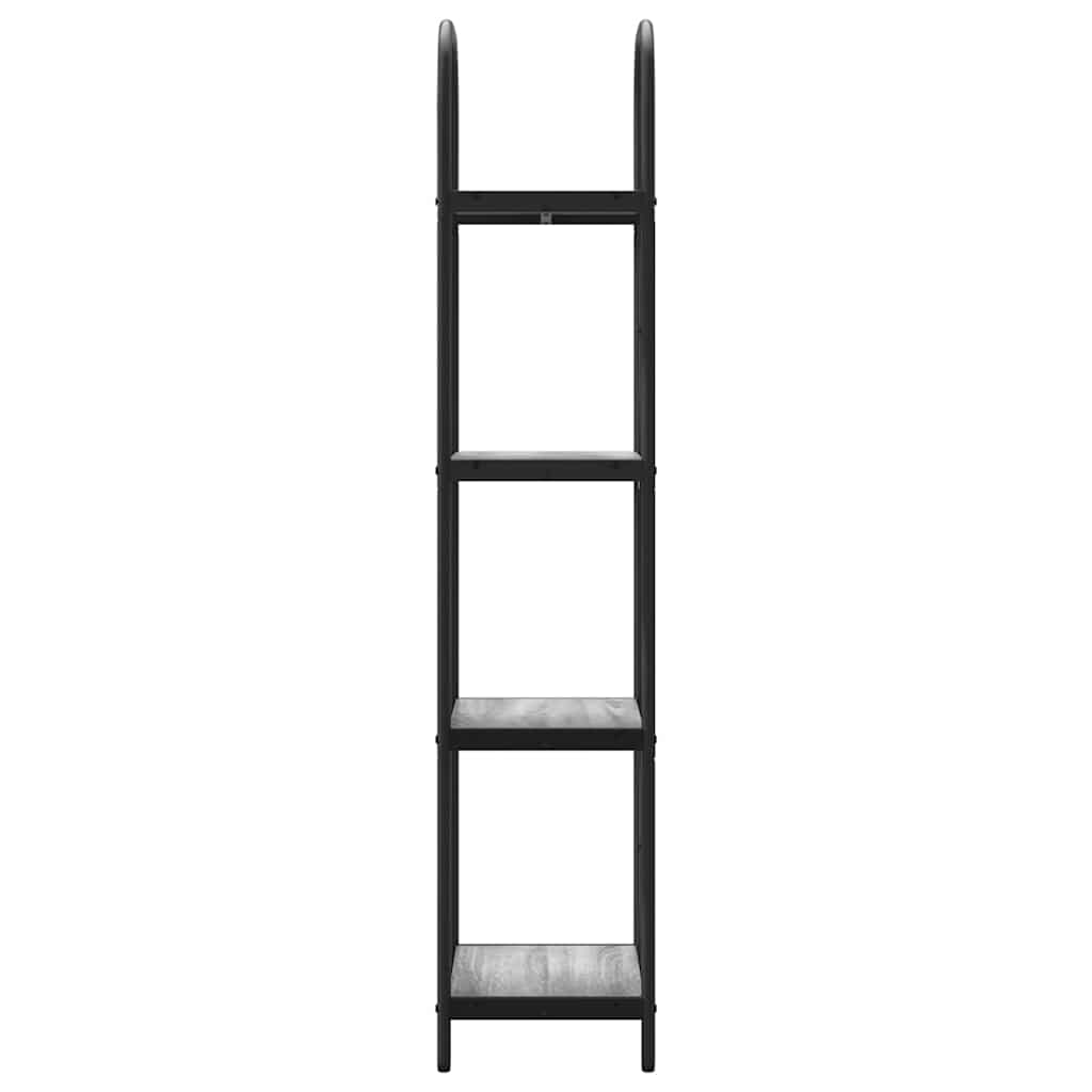 Boekenkast Grijs Sonoma 40 x 30 x 146 cm Bewerkt hout
