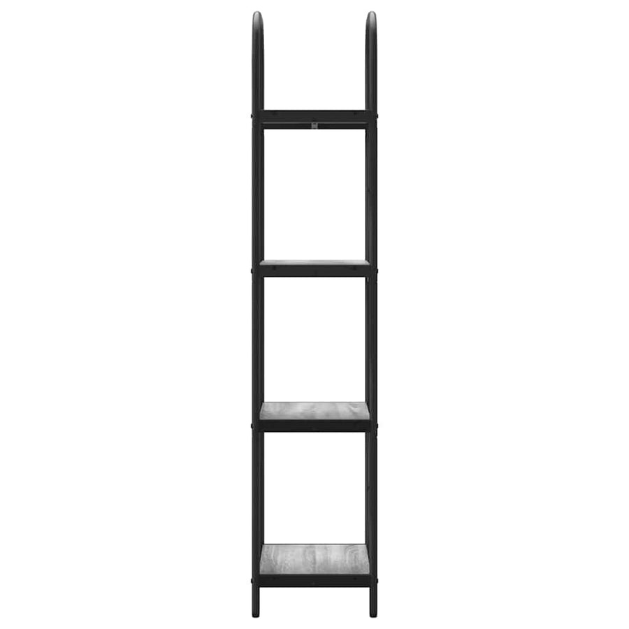 Boekenkast Grijs Sonoma 40 x 30 x 146 cm Bewerkt hout