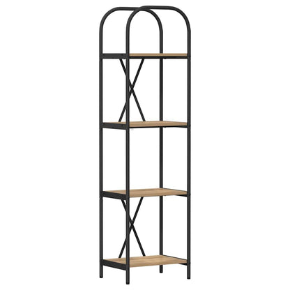 Boekenkast Artisan Eiken 40 x 30 x 146 cm Bewerkt hout