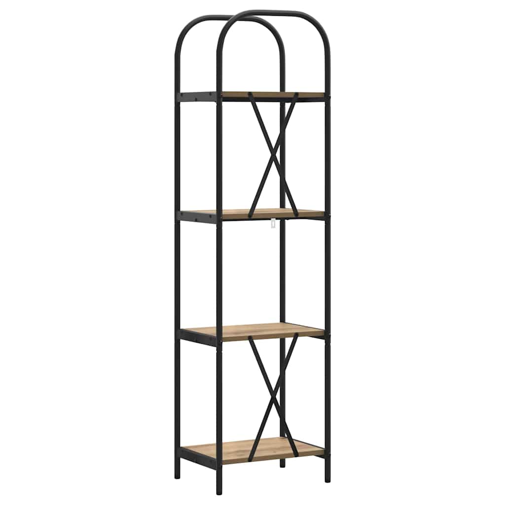 Boekenkast Artisan Eiken 40 x 30 x 146 cm Bewerkt hout