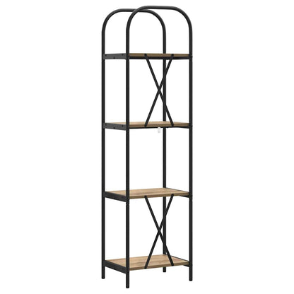 Boekenkast Artisan Eiken 40 x 30 x 146 cm Bewerkt hout