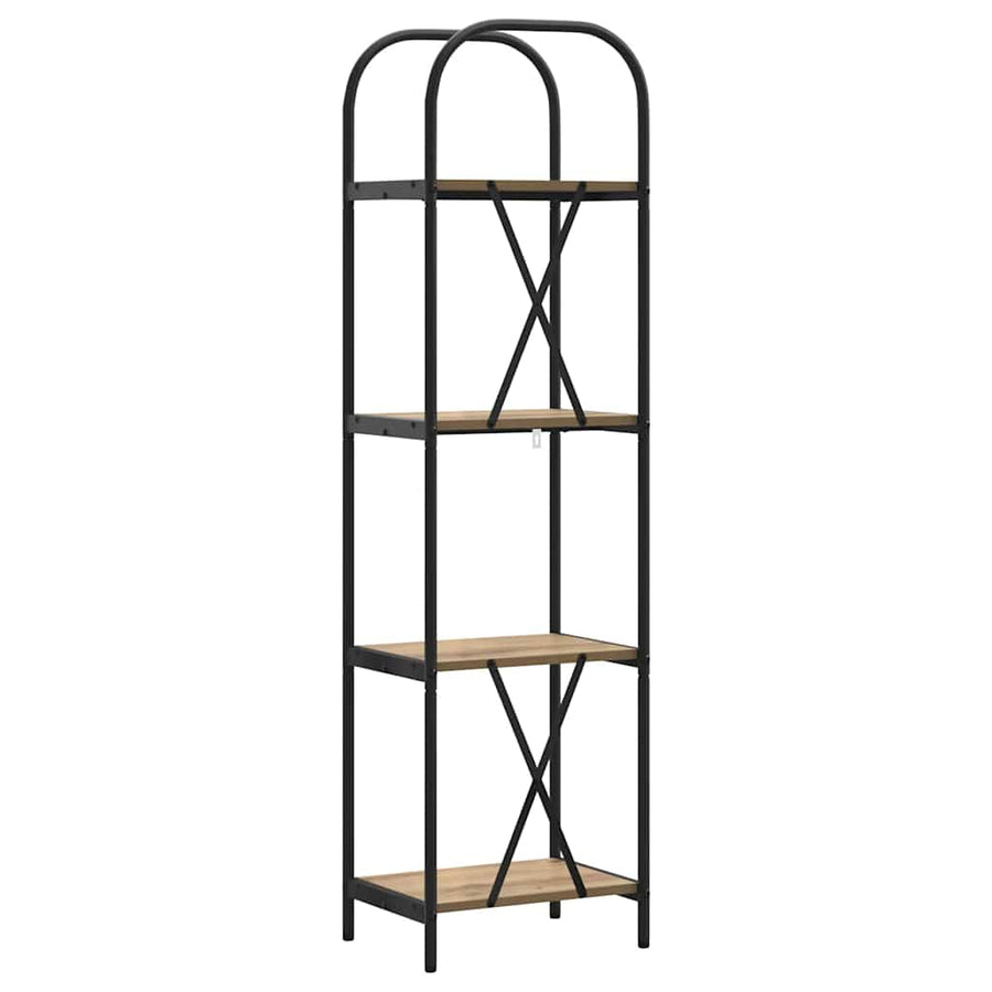 Boekenkast Artisan Eiken 40 x 30 x 146 cm Bewerkt hout