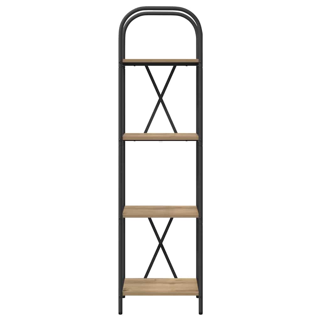 Boekenkast Artisan Eiken 40 x 30 x 146 cm Bewerkt hout