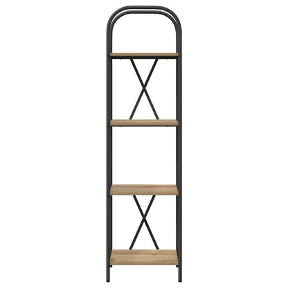 Boekenkast Artisan Eiken 40 x 30 x 146 cm Bewerkt hout