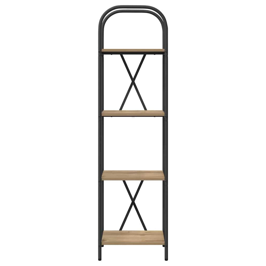 Boekenkast Artisan Eiken 40 x 30 x 146 cm Bewerkt hout