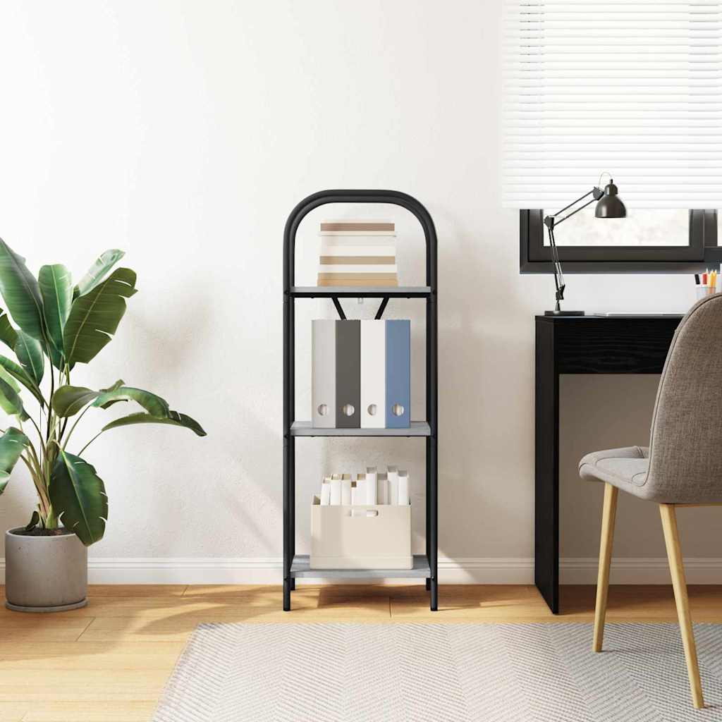 Boekenkast Grijs Sonoma 40 x 30 x 109 cm Bewerkt hout
