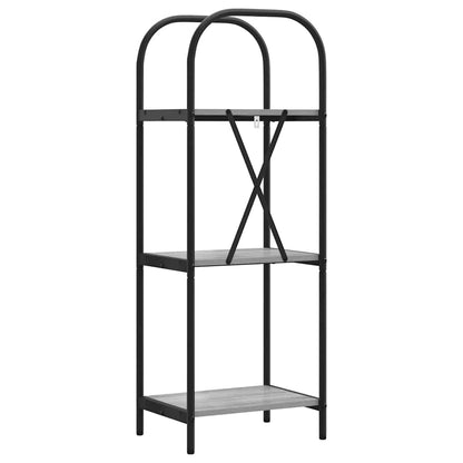 Boekenkast Grijs Sonoma 40 x 30 x 109 cm Bewerkt hout