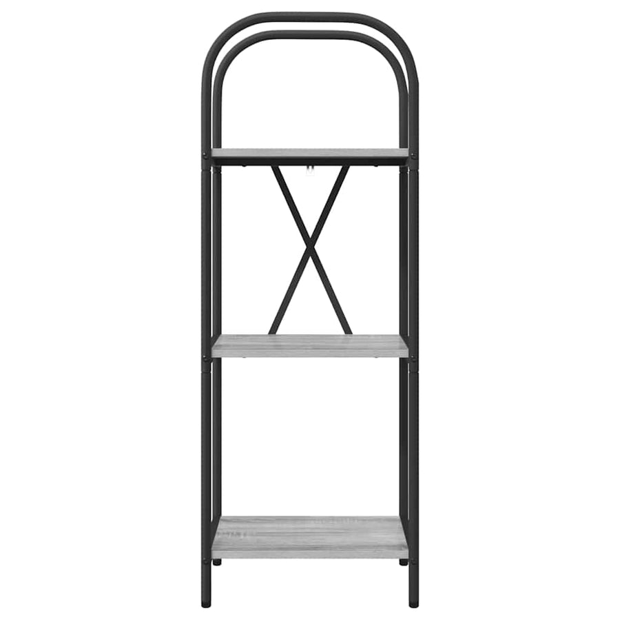 Boekenkast Grijs Sonoma 40 x 30 x 109 cm Bewerkt hout