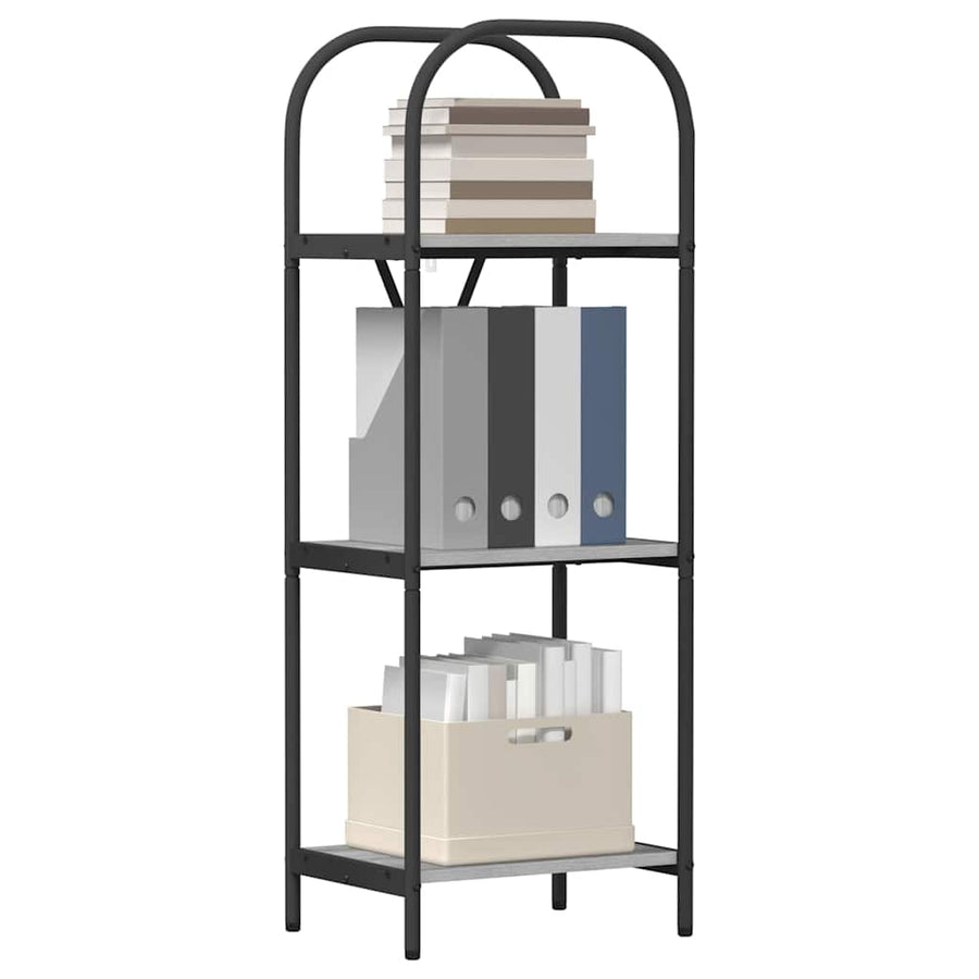 Boekenkast Grijs Sonoma 40 x 30 x 109 cm Bewerkt hout