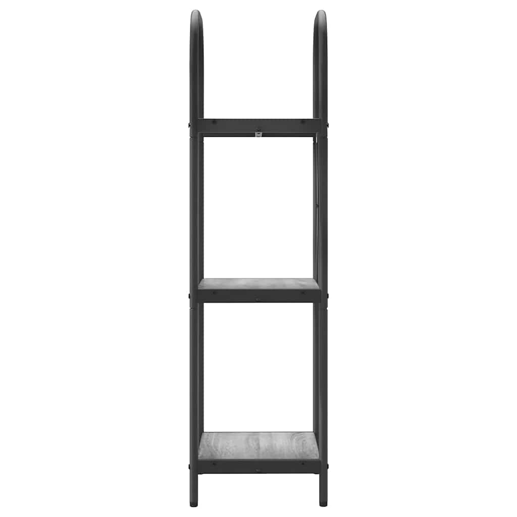 Boekenkast Grijs Sonoma 40 x 30 x 109 cm Bewerkt hout