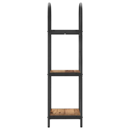 Boekenkast Oudhout 40 x 30 x 109 cm Bewerkt hout