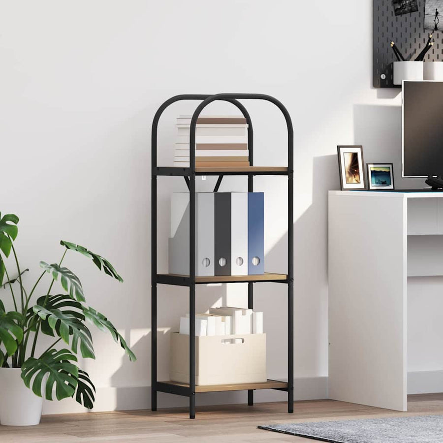 Boekenkast Artisan Eiken 40 x 30 x 109 cm Bewerkt hout