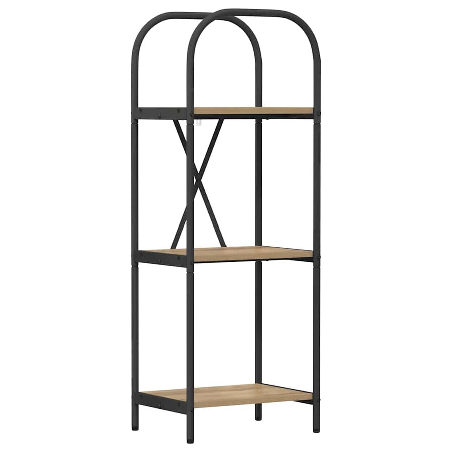 Boekenkast Artisan Eiken 40 x 30 x 109 cm Bewerkt hout