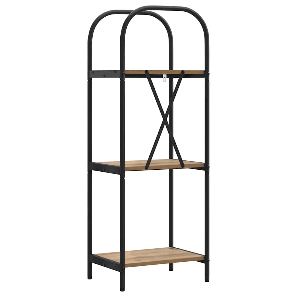 Boekenkast Artisan Eiken 40 x 30 x 109 cm Bewerkt hout