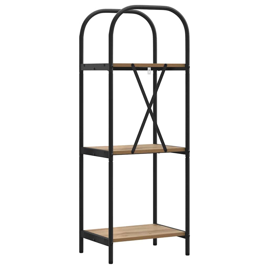 Boekenkast Artisan Eiken 40 x 30 x 109 cm Bewerkt hout