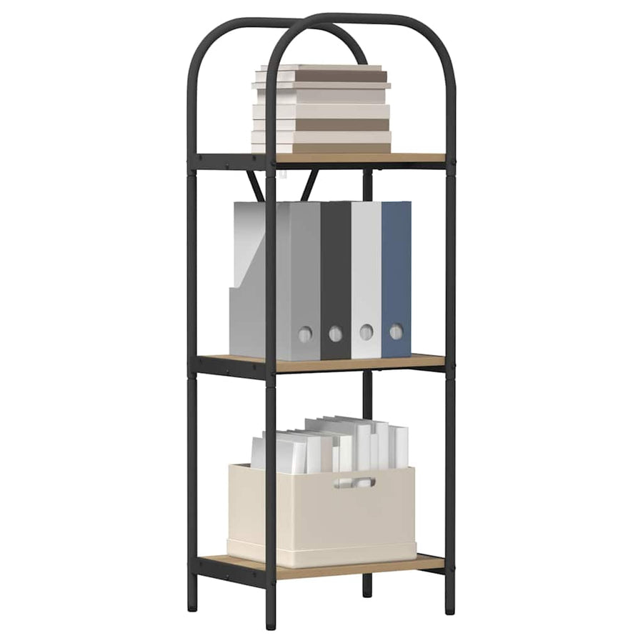 Boekenkast Artisan Eiken 40 x 30 x 109 cm Bewerkt hout
