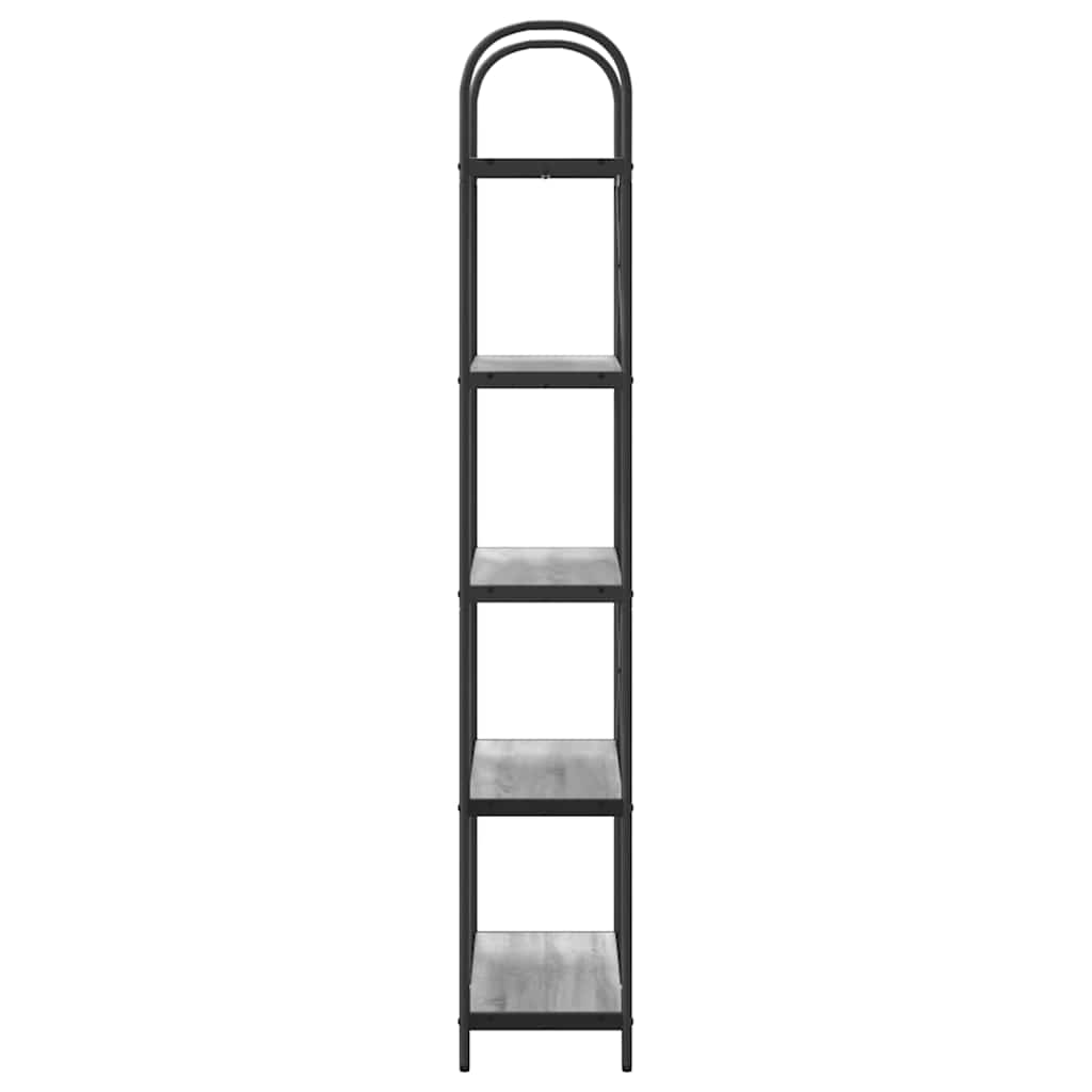 Boekenkast Grijs Sonoma 80 x 30 x 183 cm Bewerkt hout