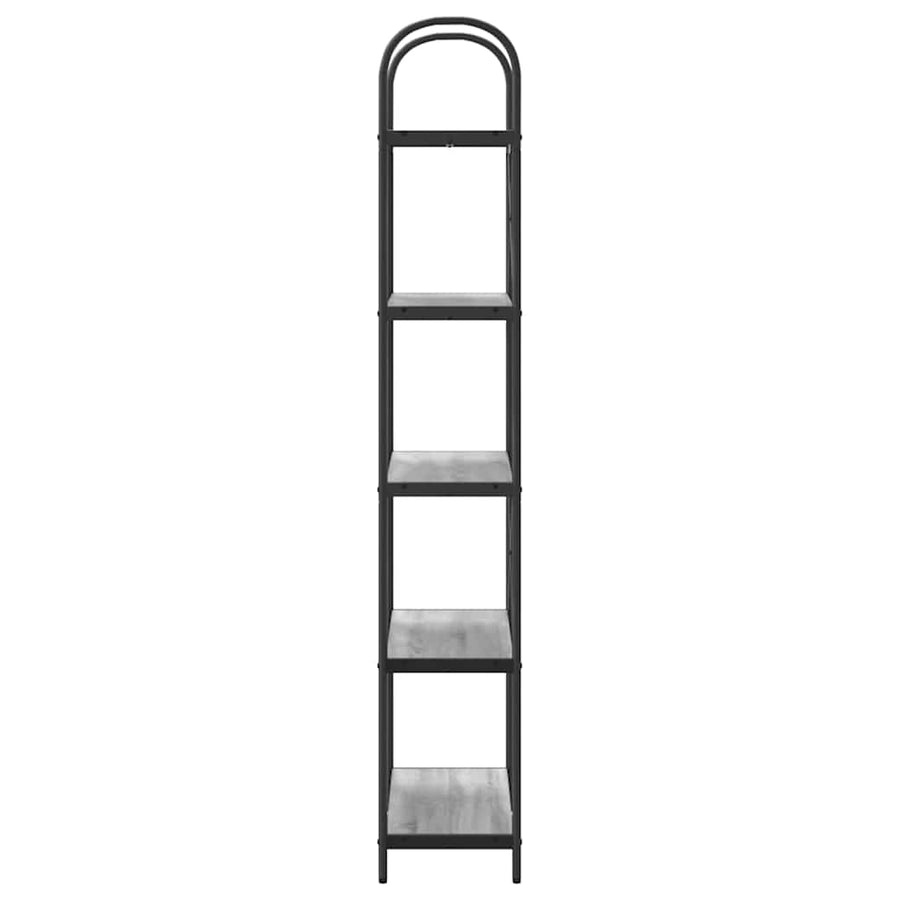 Boekenkast Grijs Sonoma 80 x 30 x 183 cm Bewerkt hout