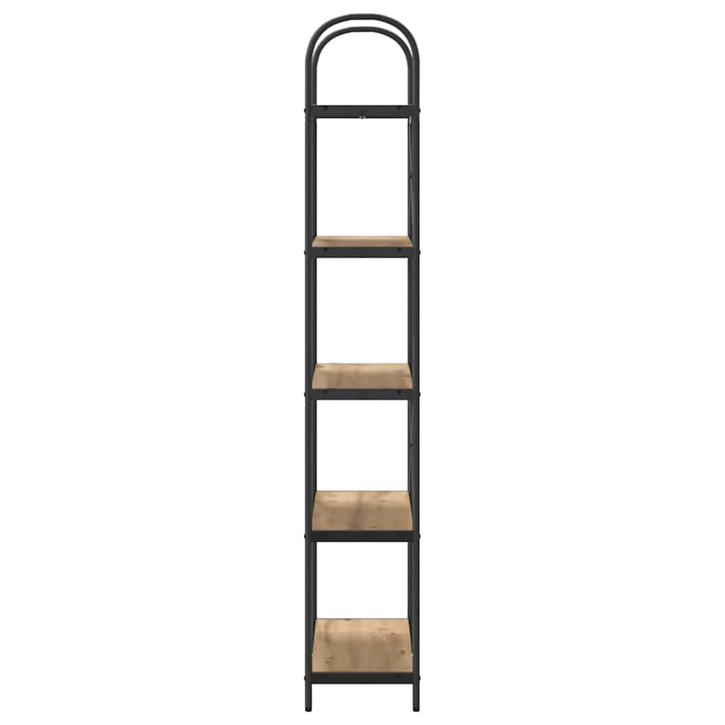 Boekenkast Artisan Eiken 80 x 30 x 183 cm Bewerkt hout