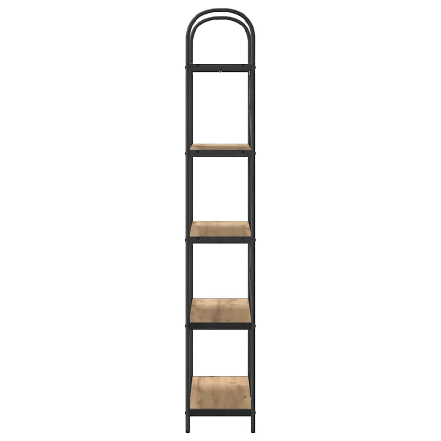 Boekenkast Artisan Eiken 80 x 30 x 183 cm Bewerkt hout
