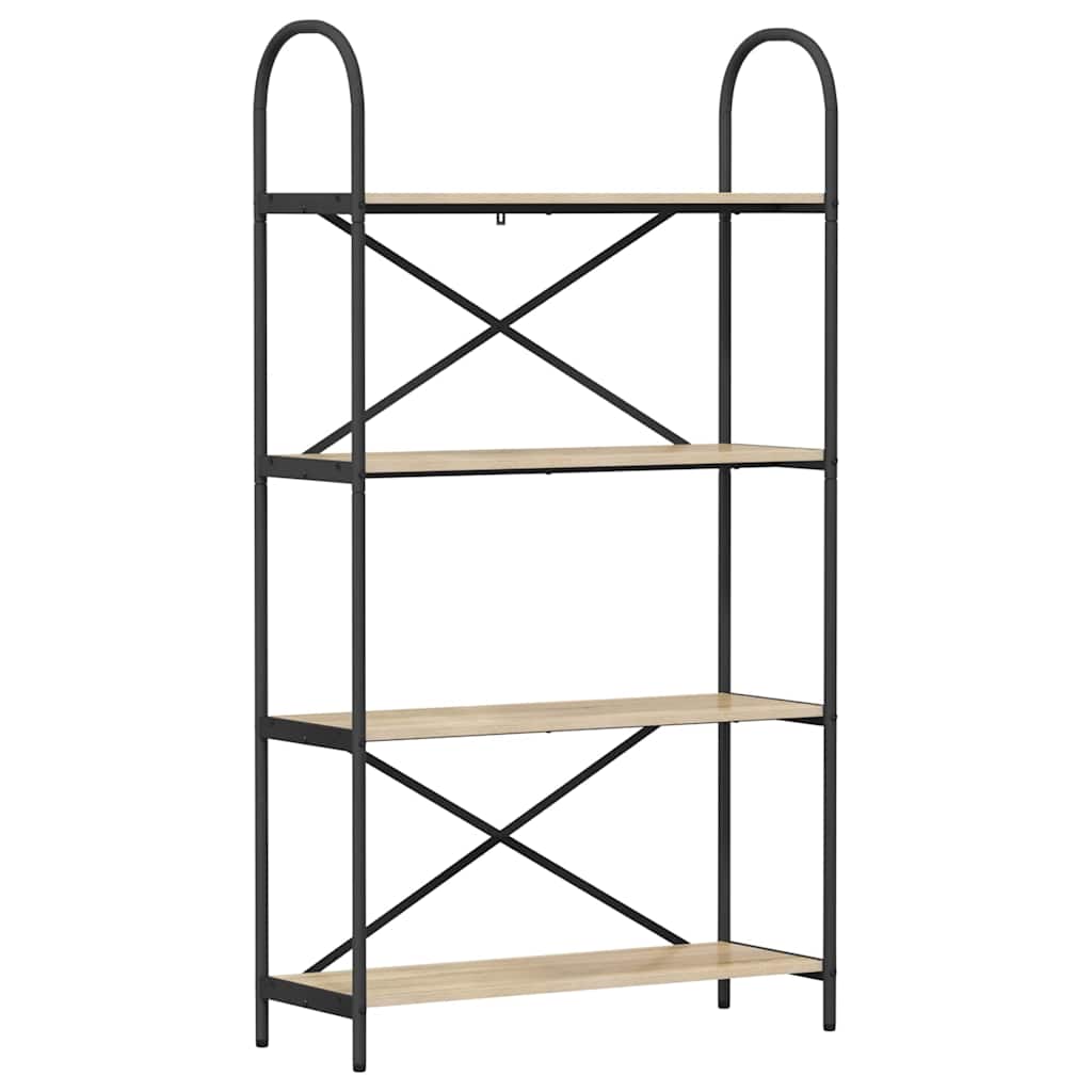 Boekenkast Sonoma Eiken 80 x 30 x 146 cm Bewerkt hout