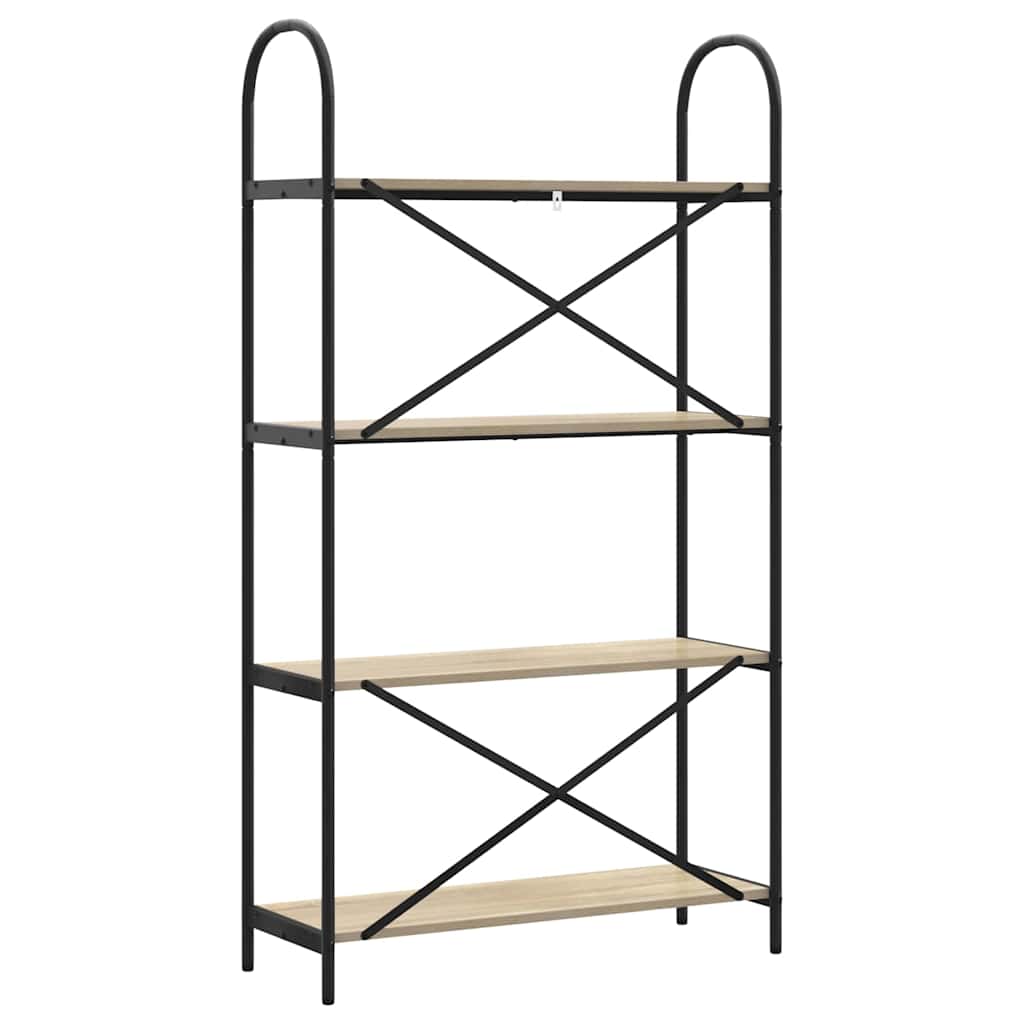 Boekenkast Sonoma Eiken 80 x 30 x 146 cm Bewerkt hout