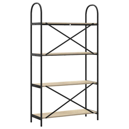 Boekenkast Sonoma Eiken 80 x 30 x 146 cm Bewerkt hout