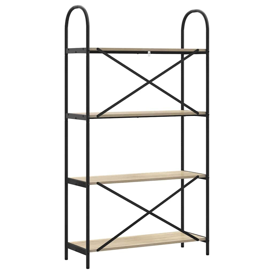 Boekenkast Sonoma Eiken 80 x 30 x 146 cm Bewerkt hout