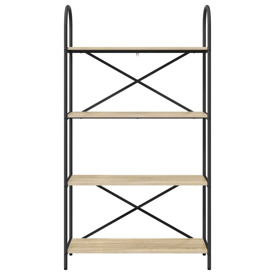 Boekenkast Sonoma Eiken 80 x 30 x 146 cm Bewerkt hout