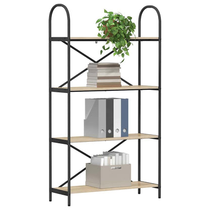 Boekenkast Sonoma Eiken 80 x 30 x 146 cm Bewerkt hout