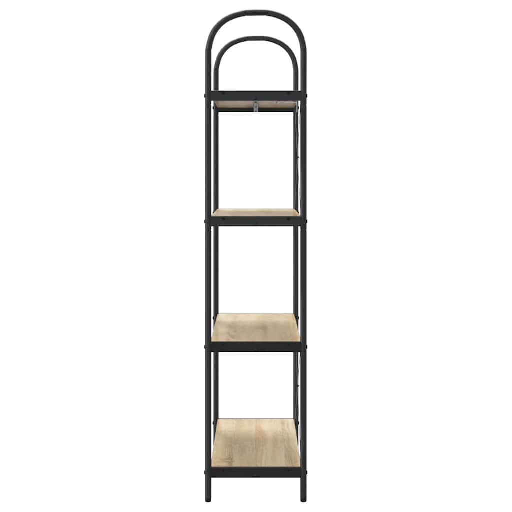 Boekenkast Sonoma Eiken 80 x 30 x 146 cm Bewerkt hout