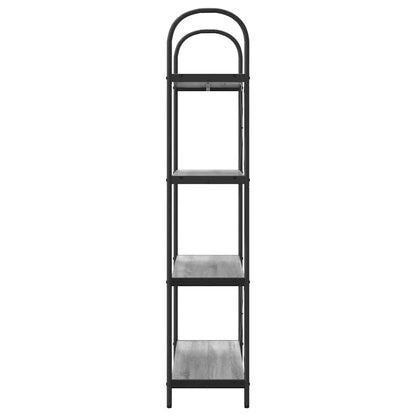 Boekenkast Grijs Sonoma 80 x 30 x 146 cm Bewerkt hout
