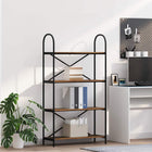Bookcase Reclaimed Wood 80 x 30 x 146 cm Treated wood