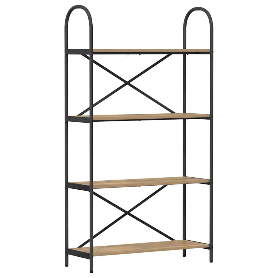 Boekenkast Artisan Eiken 80 x 30 x 146 cm Bewerkt hout