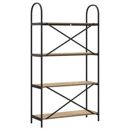 Boekenkast Artisan Eiken 80 x 30 x 146 cm Bewerkt hout