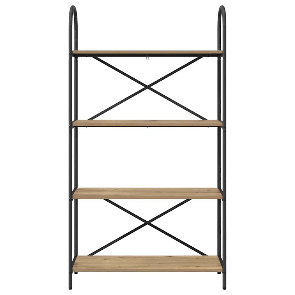 Boekenkast Artisan Eiken 80 x 30 x 146 cm Bewerkt hout