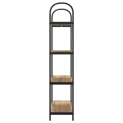 Boekenkast Artisan Eiken 80 x 30 x 146 cm Bewerkt hout