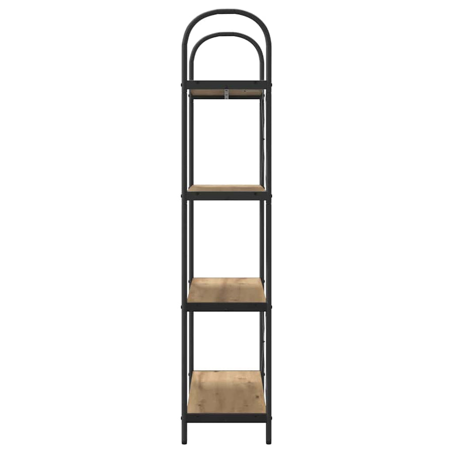 Boekenkast Artisan Eiken 80 x 30 x 146 cm Bewerkt hout