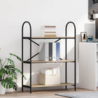 Bookcase Sonoma Oak 80 x 30 x 109 cm Engineered Wood