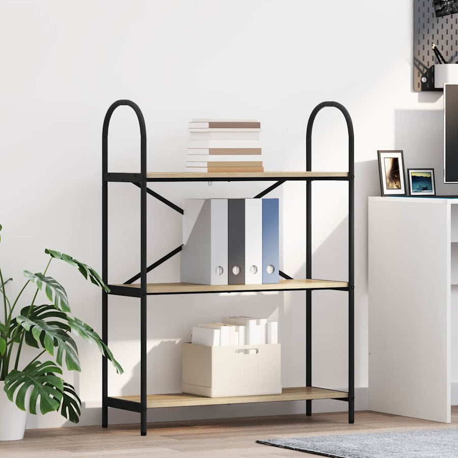 Boekenkast Sonoma Eiken 80 x 30 x 109 cm Bewerkt hout