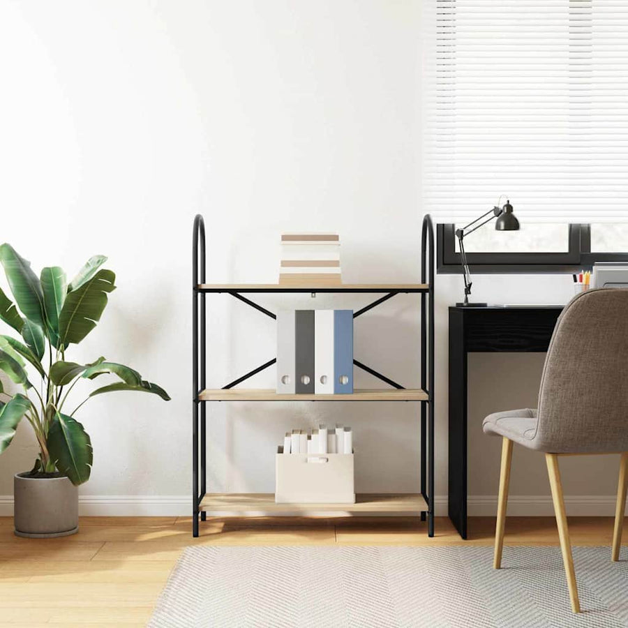 Boekenkast Sonoma Eiken 80 x 30 x 109 cm Bewerkt hout