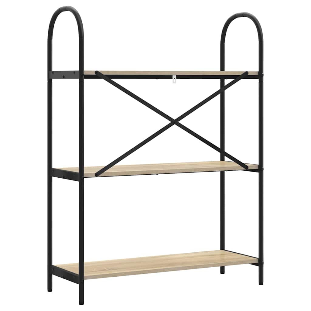 Boekenkast Sonoma Eiken 80 x 30 x 109 cm Bewerkt hout