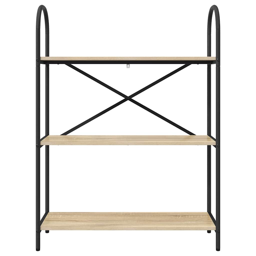 Boekenkast Sonoma Eiken 80 x 30 x 109 cm Bewerkt hout