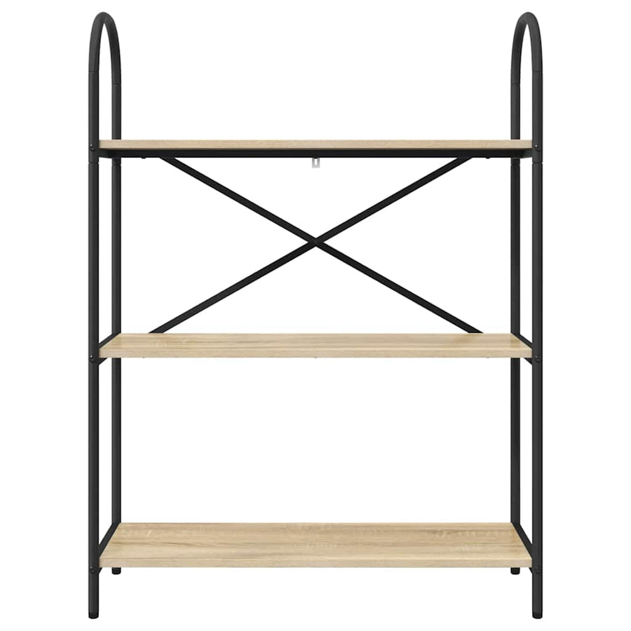 Boekenkast Sonoma Eiken 80 x 30 x 109 cm Bewerkt hout