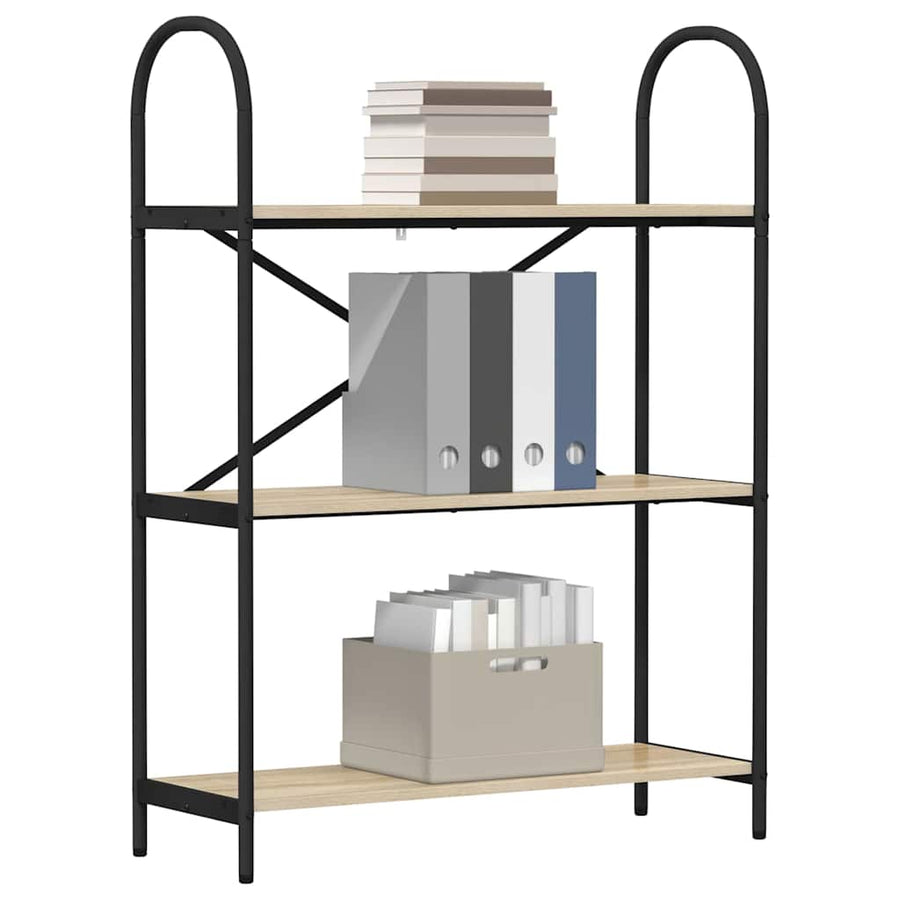 Boekenkast Sonoma Eiken 80 x 30 x 109 cm Bewerkt hout