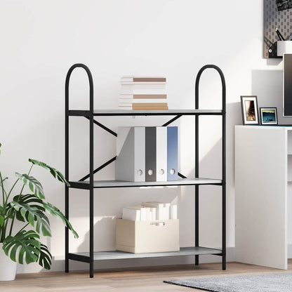 Boekenkast Grijs Sonoma 80 x 30 x 109 cm Bewerkt hout