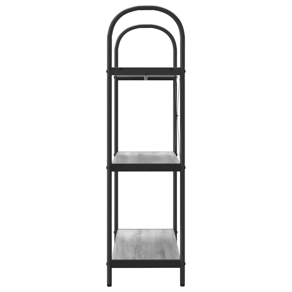 Boekenkast Grijs Sonoma 80 x 30 x 109 cm Bewerkt hout